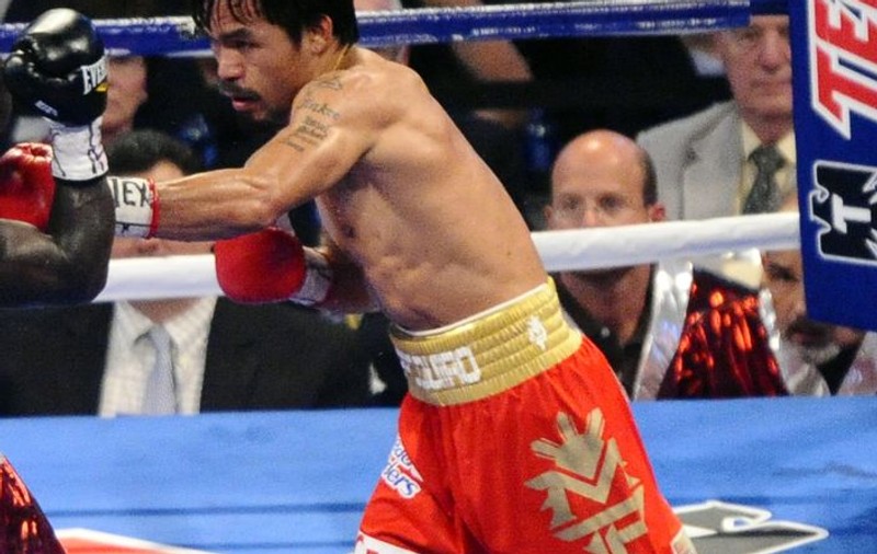 Boxerul Manny Pacquiao, internat din cauza unor probleme abdominale 