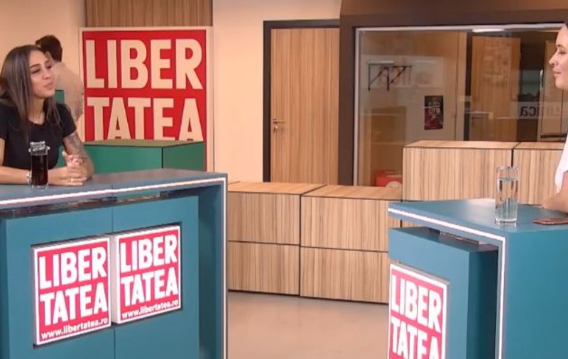 VIDEO/ Ștefania, iubita lui Speak, la „Interviurile Libertatea LIVE”. Cum i s-a schimbat viața de când a devenit cântăreață