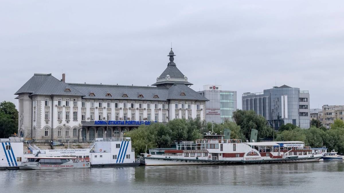Faleza Dunării din Galați