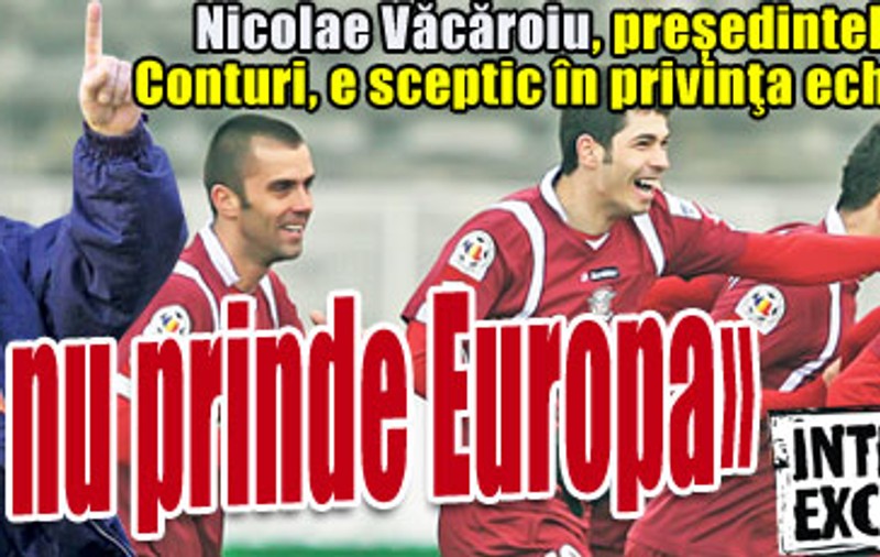 Exclusiv / Nicolae Văcăroiu: «Rapid nu prinde Europa»