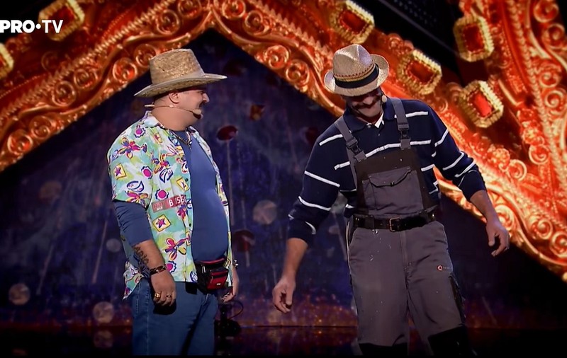 Bobiță și Firicel, la „Românii au talent”. Cum a reacționat Mihai Bobonete când și-a văzut sosia: „Păi vezi, bă, că ești prost?”