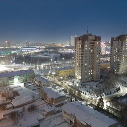 Imagine din Astana, în ajunul Crăciunului