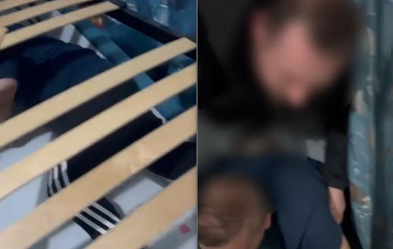 Un român căutat de autoritățile austriece pentru 90 de furturi a fost găsit în lada patului dintr-un apartament din București | VIDEO