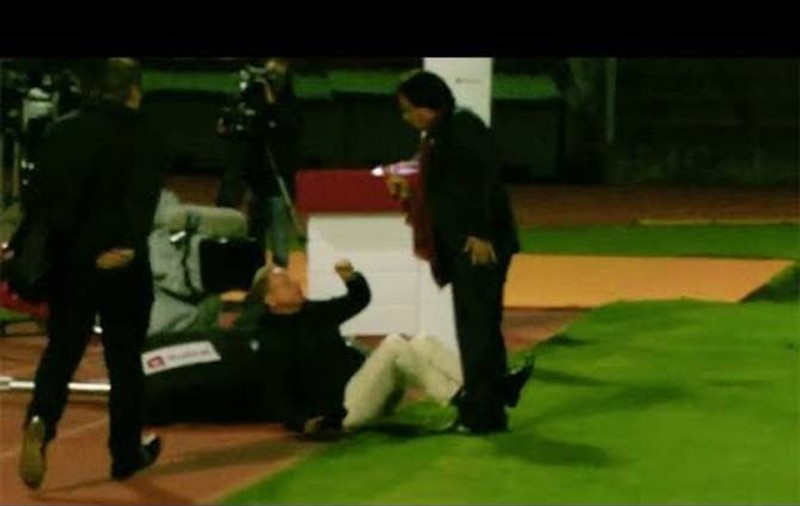 Scandal imens la meciul lui FC Lugano, adversara Stelei din Liga Europa. Președintele a lovit antrenorul! | VIDEO