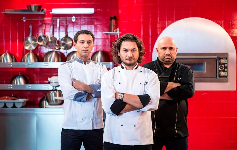 Chefii Sorin Bontea, Florin Dumitrescu și Cătălin Scărlătescu  devin adversari într-un nou cooking-show