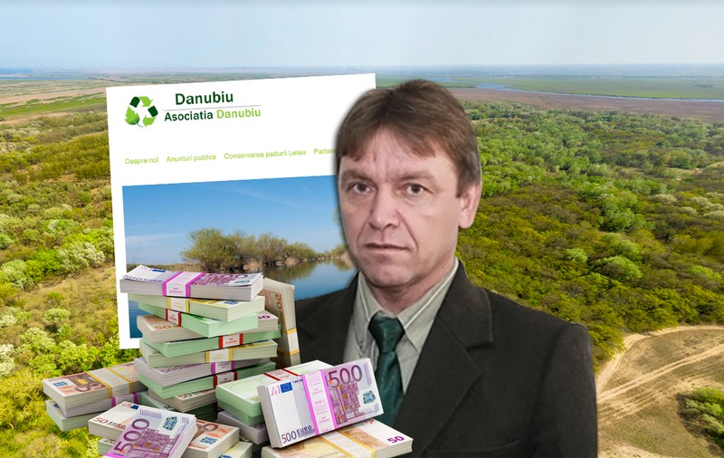 UNDE SE DUC BANII DE MEDIU. Un șef din Romsilva primește, prin asociația lui, bani europeni pentru pădurea pe care oricum ar trebui să o ocrotească