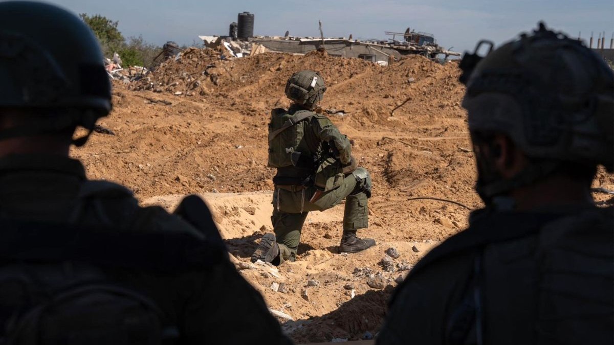 Soldați israelieni în Gaza Foto: Profimedia