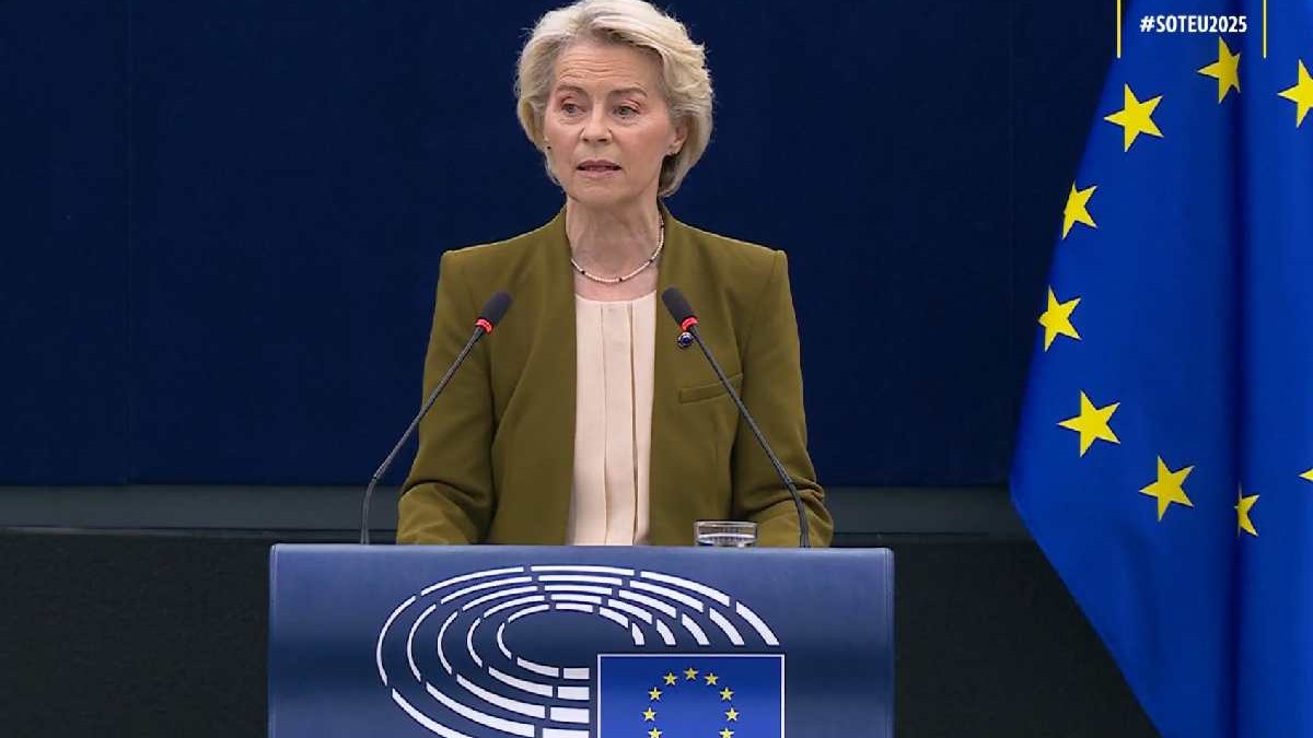 Ursula von der Leyen a făcut declarații în Parlamentul European de la Strasbourg