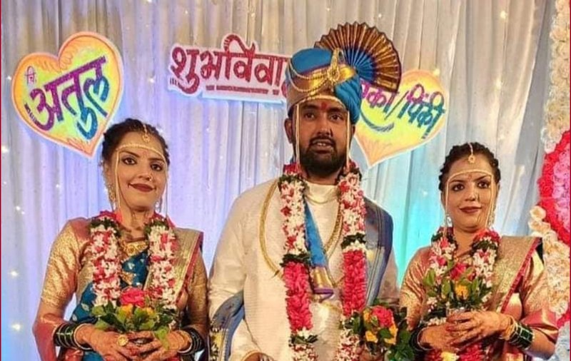 Gemenele au vrut să rămână „veșnic împreună” și s-au căsătorit cu același bărbat, în India. Ce pedeapsă riscă mirele