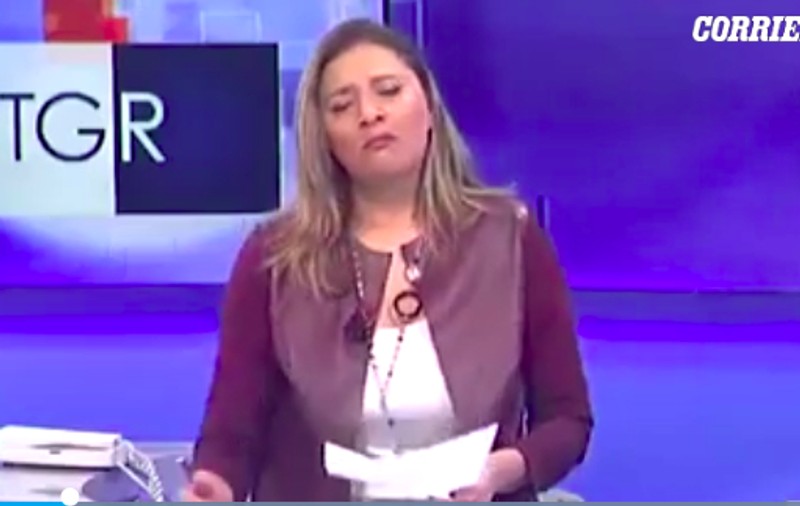 Momentul în care o prezentatoare TV izbucnește în lacrimi, în direct, atunci când anunță moartea unui copil din cauza COVID-19