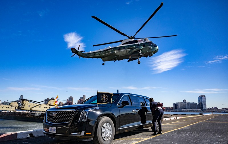 Ce dotări de top are „Bestia”, limuzina prezidențială blindată Cadillac One de care se va folosi Donald Trump în următorii patru ani