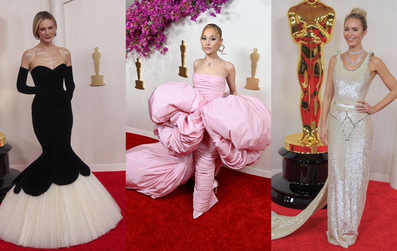 Vedete pe covorul roșu la Premiile Oscar 2024. Ce ținute au ales celebritățile