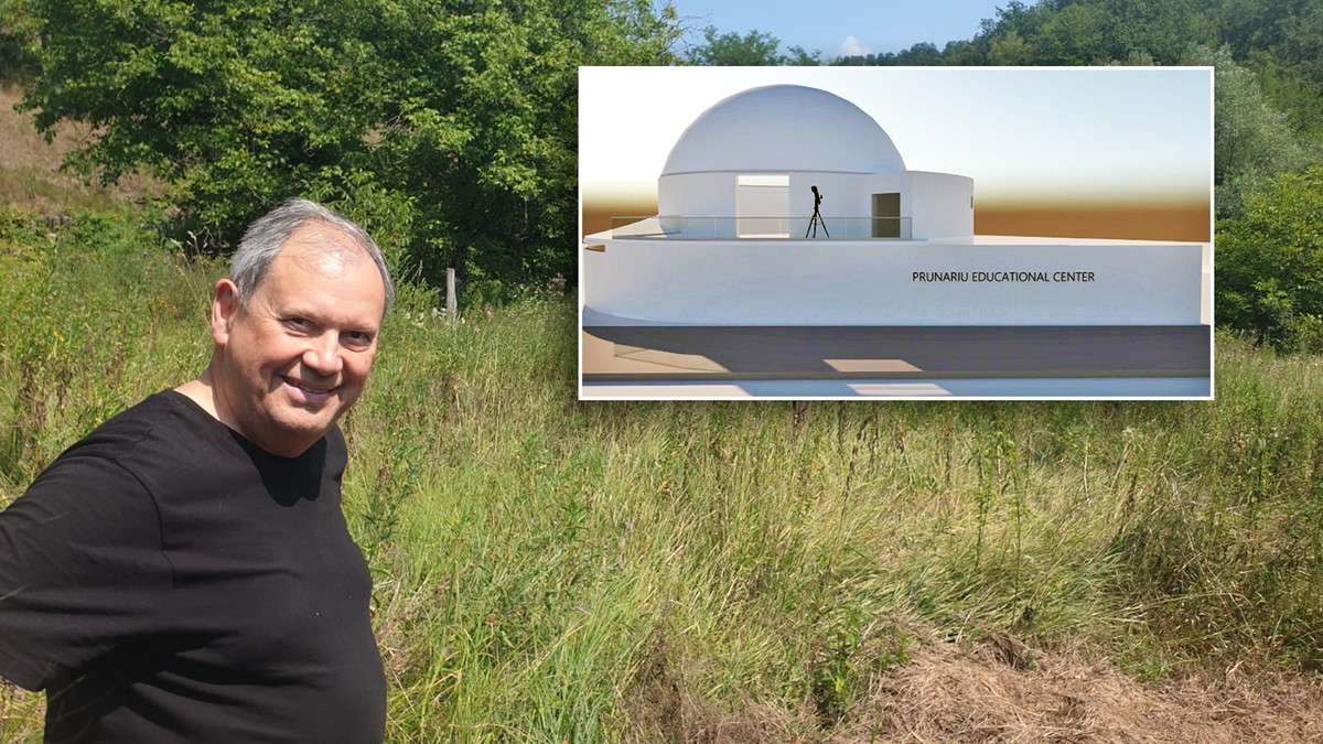 Colaj Dumitru Prunariu, donatie teren proiect