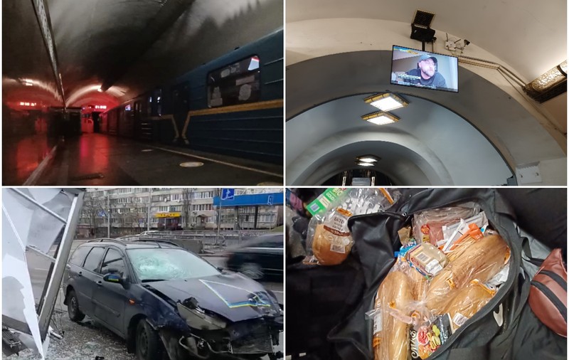 EXCLUSIV. Corespondentul Libertatea din Kiev, o noapte în stația de metrou Universitet, unde s-a adăpostit de rachetele rușilor, alături de sute de oameni