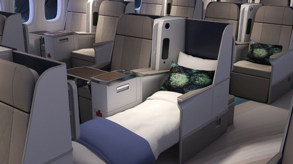 Cea mai curată companie aeriană din lume folosește așternuturi din PET-uri și scoici reciclate și scaune cu tehnologie NASA. Sursă foto: Envato