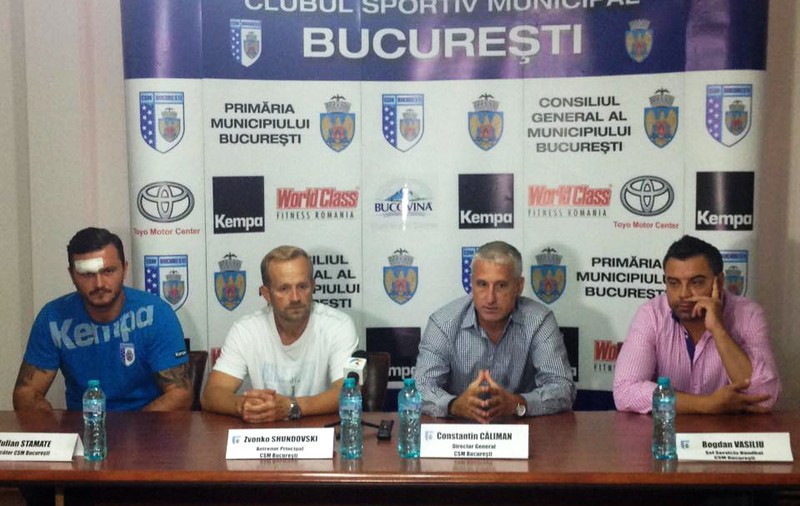 Zvonko Sundovski a fost prezentat oficial ca antrenor la CSM București