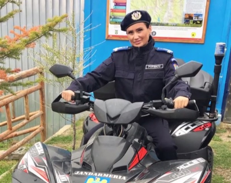 FOTO/ Prima femeie din cadrul Jandarmeriei Române care participă la o misiune sub egida ONU