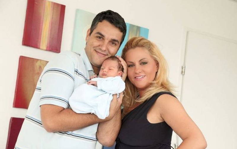 Foto Exclusiv | Am aflat unde şi-au botezat copilul Oana Turcu şi Cristi Brancu