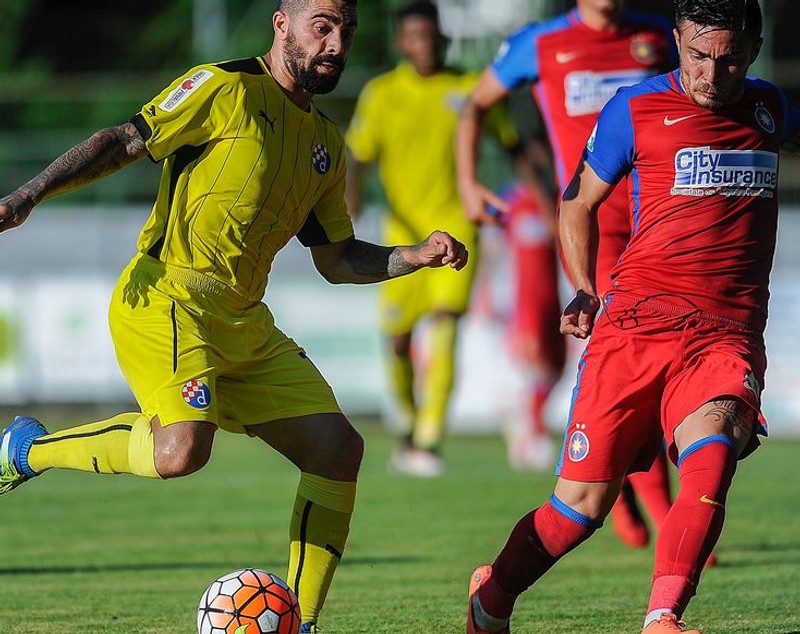 Amical, Steaua - Dinamo Zagreb. Roș-albaștrii au făcut egal cu campioana Croației. Hamroun a nimerit bara / GALERIE FOTO