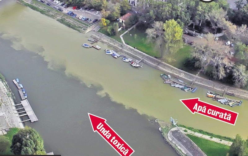 Aşa înaintează «apa morţii»