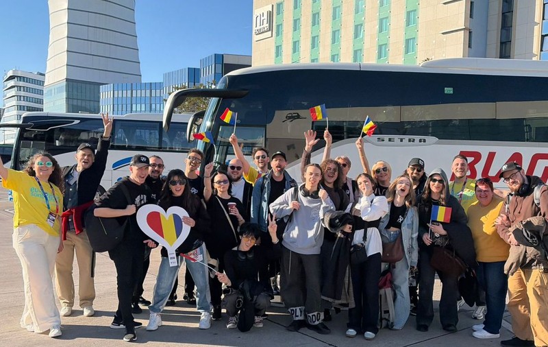 Primele imagini cu Alexandra Căpitănescu în Viena: „Intrăm în etapa decisivă”. Artista reprezintă România la Eurovision Song Contest 2026