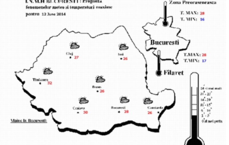 CUM VA FI VREMEA JOI ŞI VINERI! Uite ce spun meteorologii