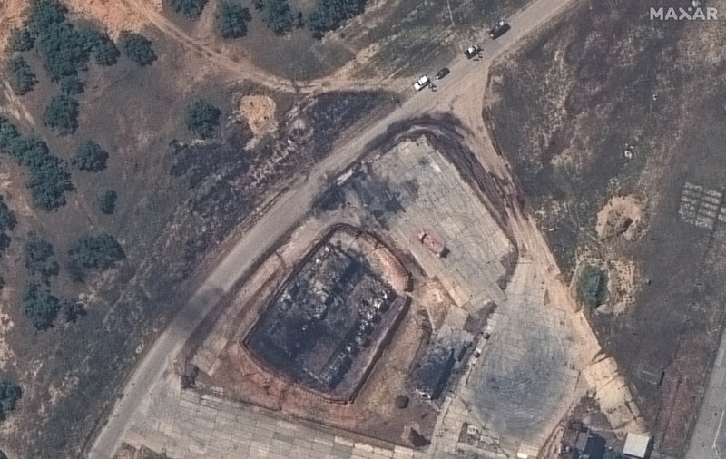 Dezastrul făcut de ucraineni la baza aeriană rusă Belbek din Crimeea, surprins în imagini din satelit