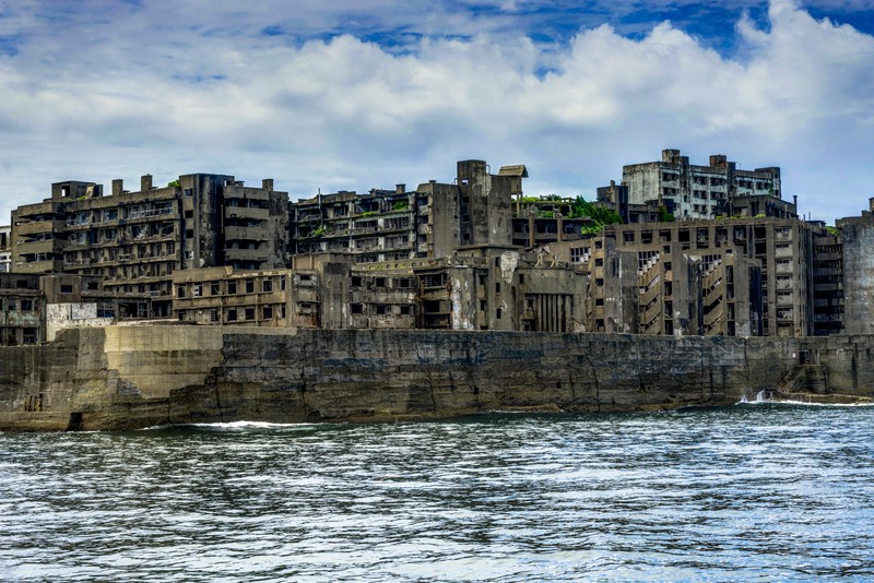 Hashima, insula abandonată din sud-vestul Japoniei. | Foto: 123rf.com