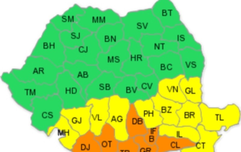 ATENŢIONARE METEO! Cod portocaliu de CANICULĂ în Bucureşti