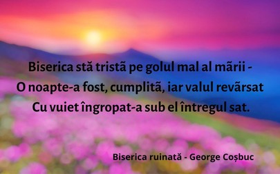 Poezii scrise de George Coșbuc