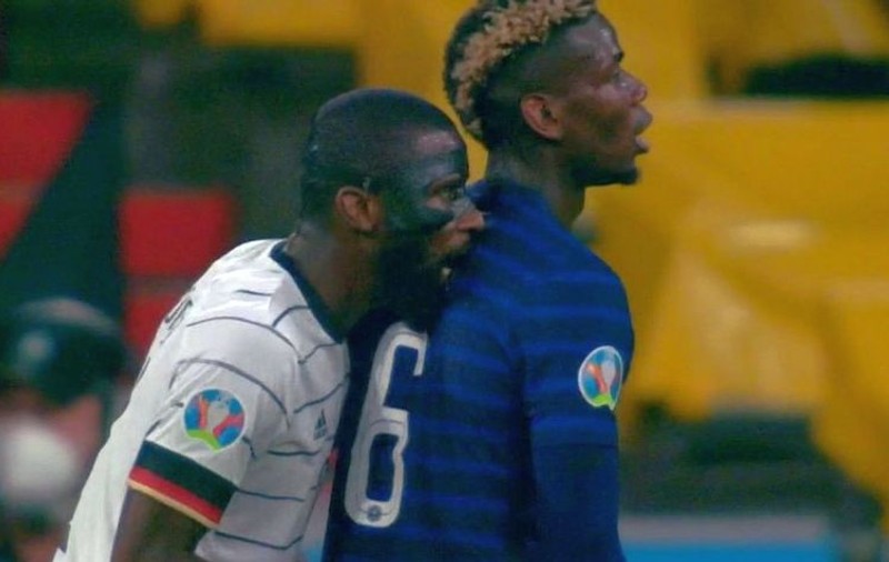 Paul Pogba a fost mușcat de spate de Antonio Rudinger. Ce a declarat francezul despre incident