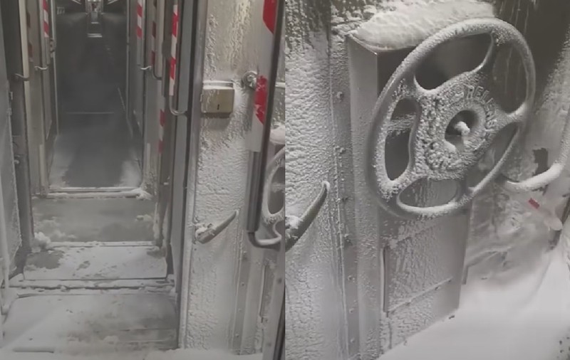 Pereți înghețați și condiții ca în „Narnia”, într-un tren din SUA. 16 oameni au murit în New York, din cauza hipotermiei