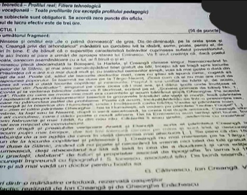 Rezolvarea subiectelor la Română la BAC 2023. Ce spune profesoara Cristina Marian Ionescu despre subiectele primite de elevi