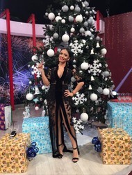 Andreea respectă toate tradițiile de Crăciun și de Anul Nou. Merge și la biserică!