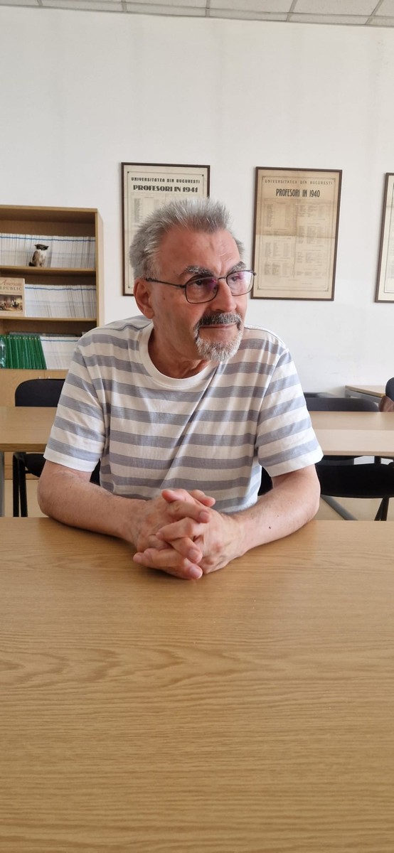 Marin Bălan, profesor universitar de filozofie Foto Alexandra Manaila Libertatea