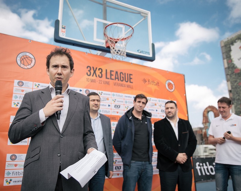 S-a dat startul primei ligi de baschet 3x3 din Europa. Se joacă la București