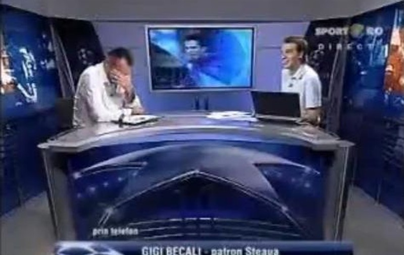 Video | Mai ţineţi minte ce mişto făcea Becali de Borcea? "L-am sunat şi i-am zis miauuu, miauuuu"