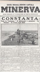 Cea mai veche poză cu plaja din Mamaia, 1909