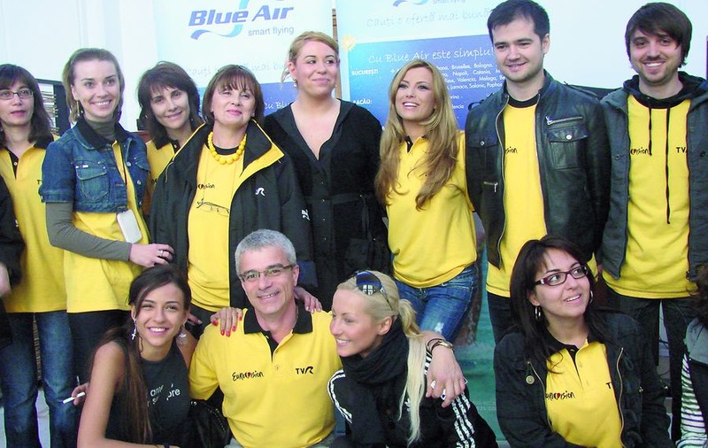 Elena Gheorghe a plecat la Eurovision