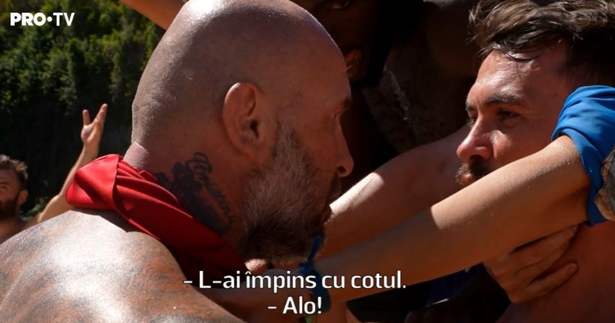 Cătălin Zmărăndescu la un pas de bătaie la Survivor