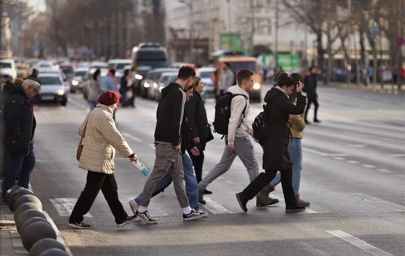 Vremea în București, înainte de Crăciun. Temperaturi mai ridicate decât cele normale