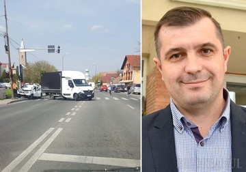 Primarul Cristian Laza și accidentul provocat de el