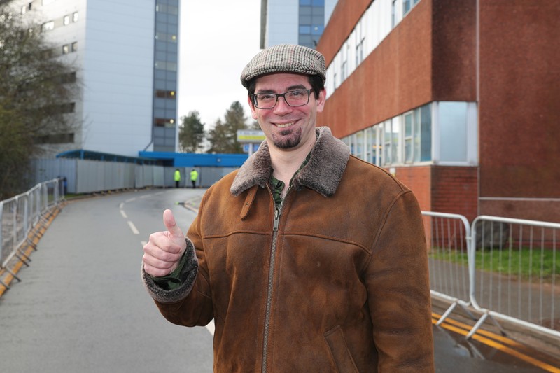 Matt Raw, la scurt timp după ce a ajuns în Marea Britanie | Foto: Profimedia
