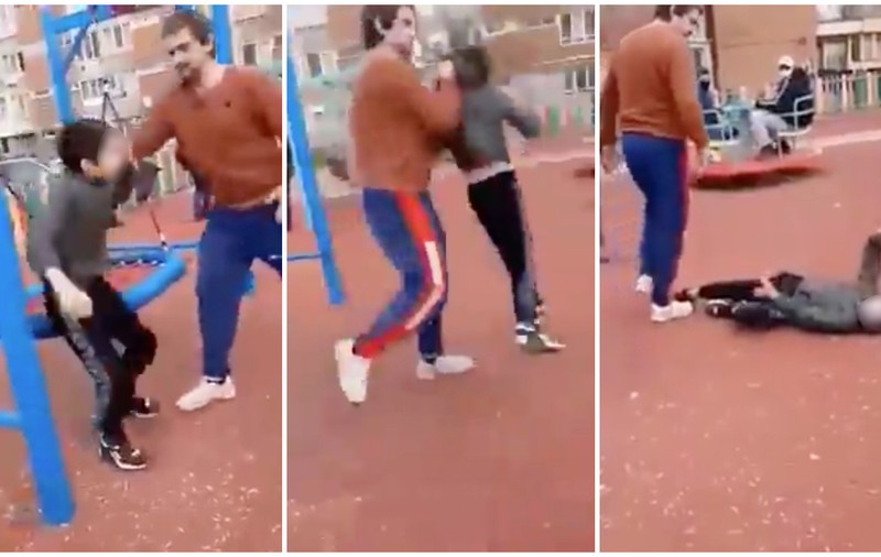 Copilul trântit la pământ de tatăl unui alt copil a suferit o fractură la cap. Medic: „Este un traumatism cranian grav”