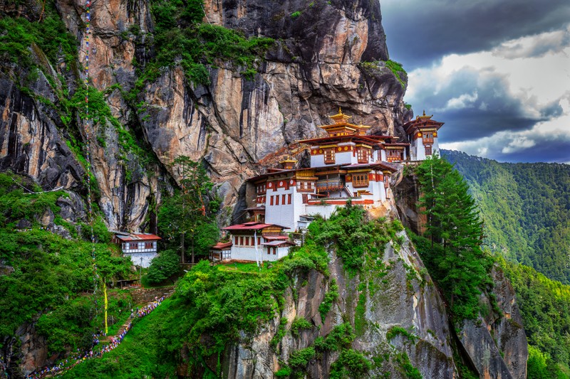 Mânăstire din Bhutan