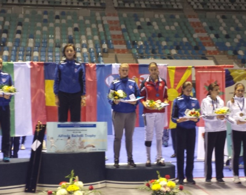FOTO / Ana Maria Brânză și Edoardo Munzone au câștigat Trofeul “Alfredo Bachelli” la spadă