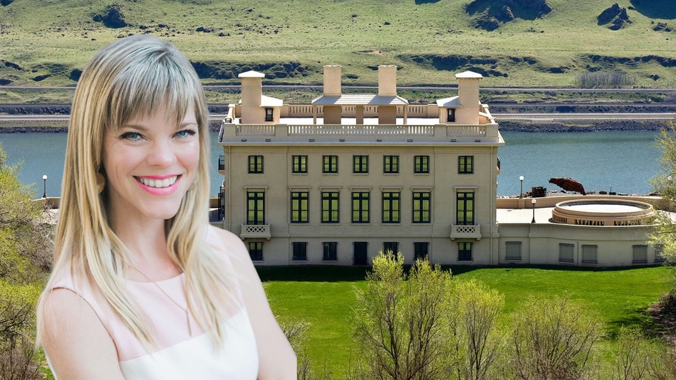 Amy Behrens, directoarea Muzeului de Artă Maryhill. Sursa foto: Facebook / Maryhill Museum of Art