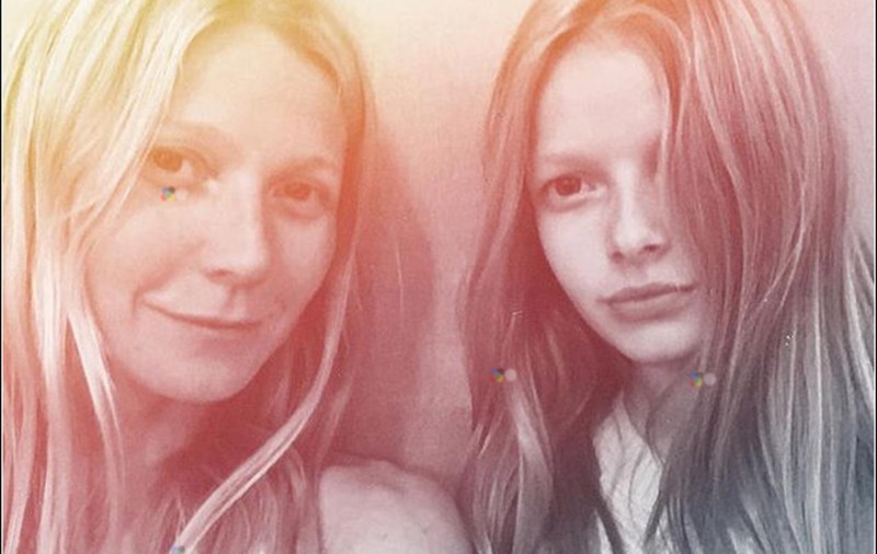 Gwyneth Paltrow are o sosie: e chiar fiica ei