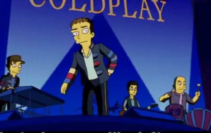 Video / Trupa Coldplay a apărut în serialul animat „The Simpsons"