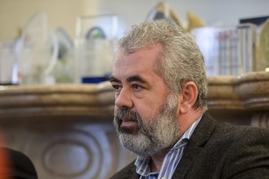 Eugen Iancu, tatăl lui Alexandru Mihai Iancu, unul dintre tinerii care și-au pierdut viața în tragedia de la Colectiv | Foto: Hepta
